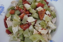 Salata de pui cu gogosari